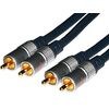 all4u - Cinch Kabel Professional Serie 2x Cinchstecker / 2x Cinchstecker L�nge:  1,5m