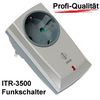 Intertechno Funk Zwischenstecker bis 3500 Watt mit Gruppenschaltung ITR 3500