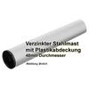 Antennenmast Stahl verzinkt Durchmesser 48mm L�nge: 2m
