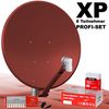 8 TEILNEHMER DIGITAL-SET XP85RBMS58-110 ziegelrot