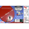 8 Teilnehmer Digital-Set XT8058Z ALU ziegelrot