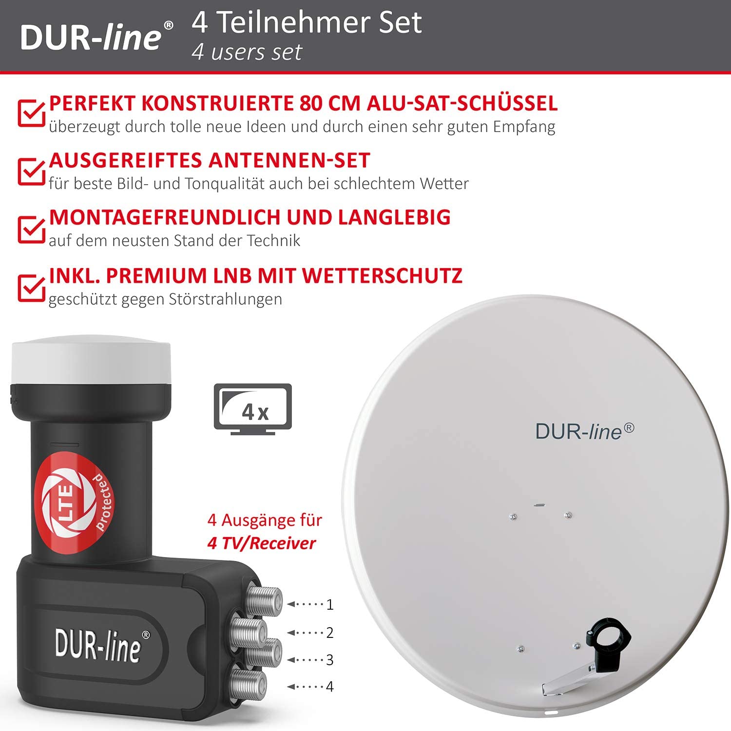 1 Teilnehmer Set - Digitale Sat-Komplett-Anlage DUR-line MDA 80-/bilder/big/12166_2.jpg