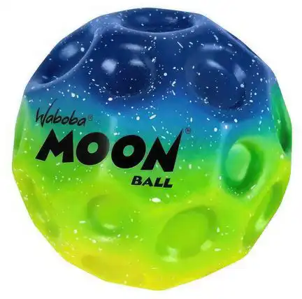 111112 Stück - Waboba Undersea Moon Ball am Höchsten Springender Gummiball – Patentiertes Original-Design – Ballkrater Erzeugen beim Aufprall EIN knallendes Geräusch – Leicht Greifbar – Flummies für Kinder - 65mm