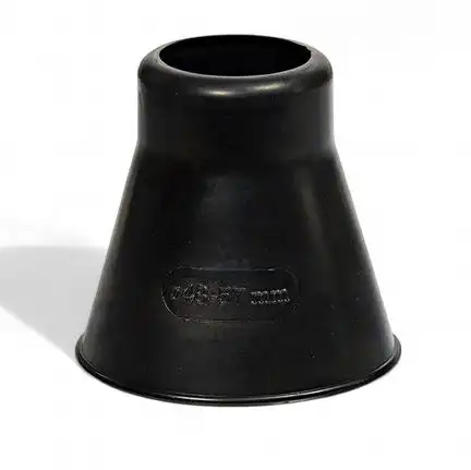 50mm Manschette / Montagestutzen DUR-line GM 50  für Mastdurchmesser 48 - 57mm schwarz aus Gummi UV-beständig